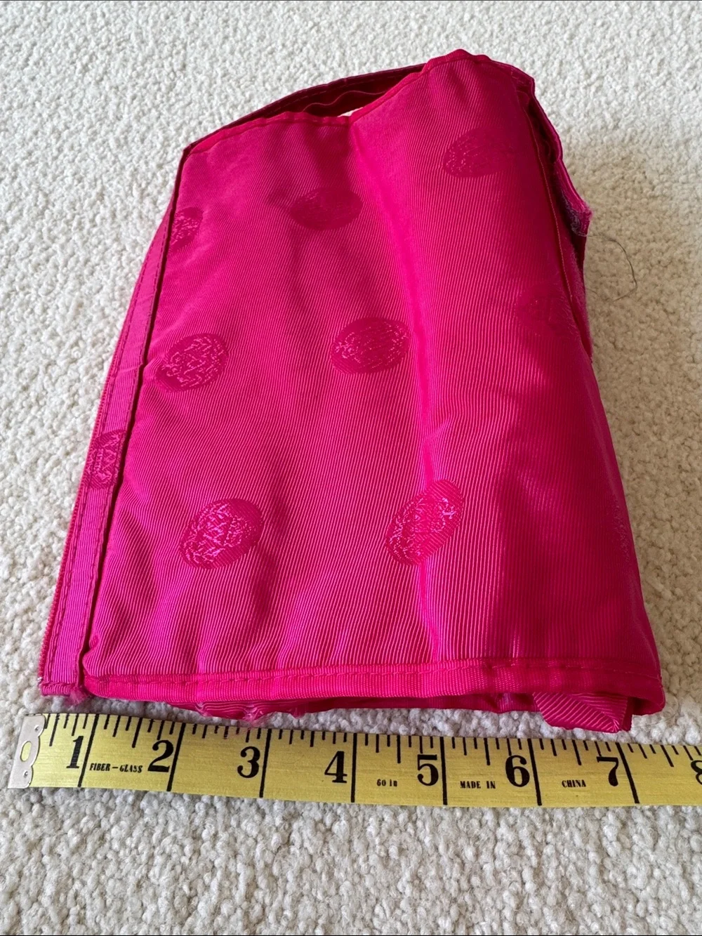 Adrienne Vittadini Hot Pink Cosmetic Bag